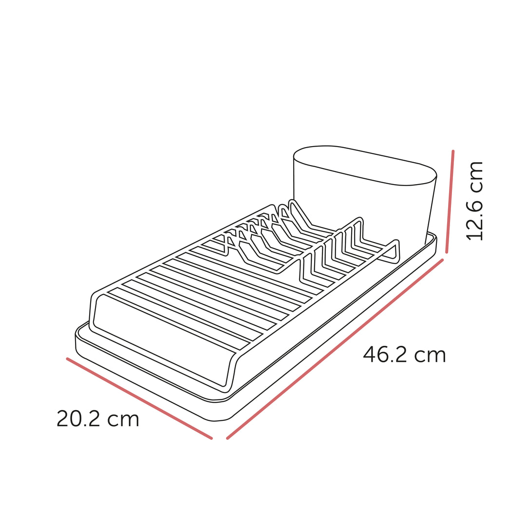 Compact Draining Rack