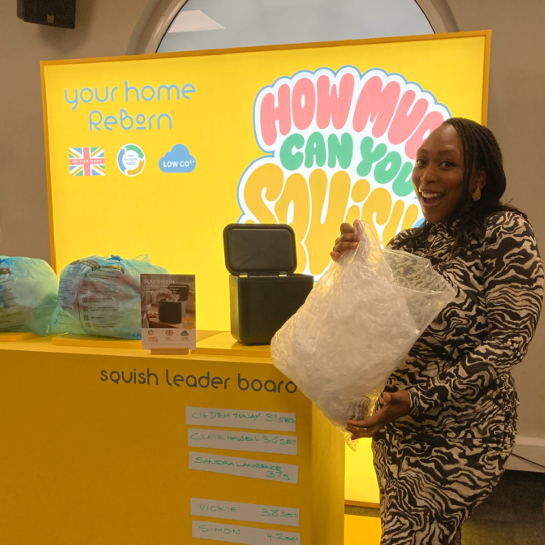 Ready, Steady, Squish: How the SquishBin Reimagined Recycling at Exclusively 🔄