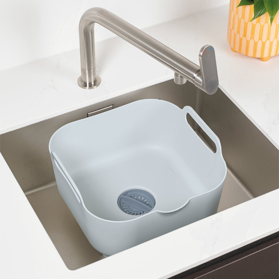 Style Your Sink Space: The New Duck Egg Blue Washing Up Bowl