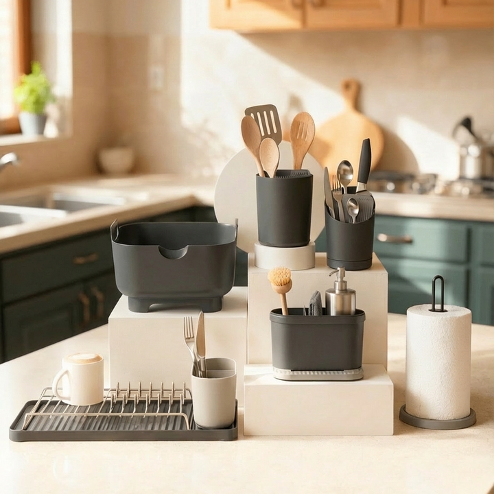 The ReBorn Compact Kitchen Range Bundle (Dark Grey)