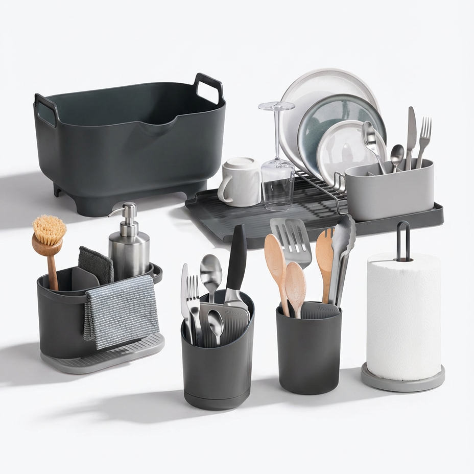 The ReBorn Large Kitchen Range Bundle (Dark Grey)