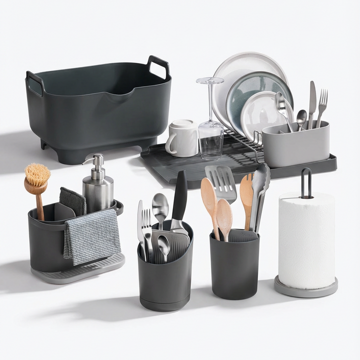 The ReBorn Large Kitchen Range Bundle (Dark Grey)