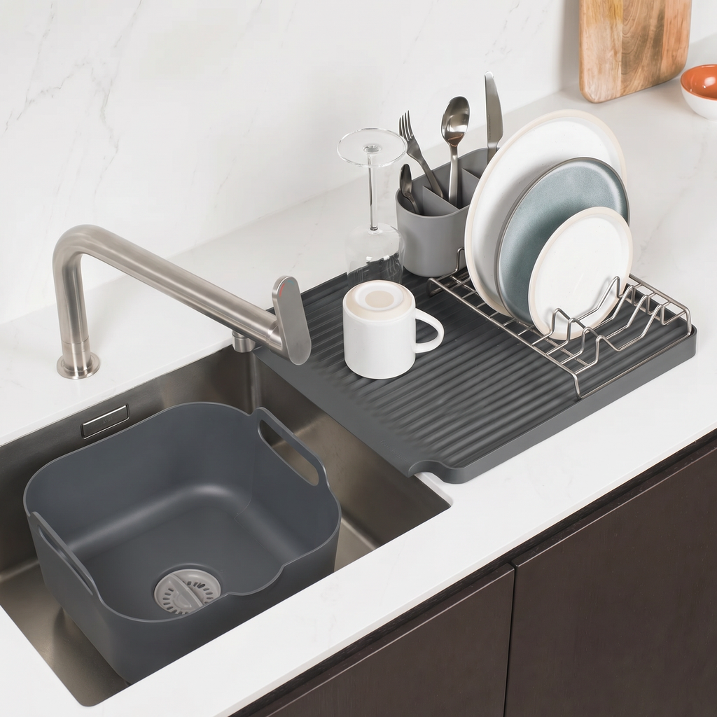 Large Draining Rack + Washing up bowl