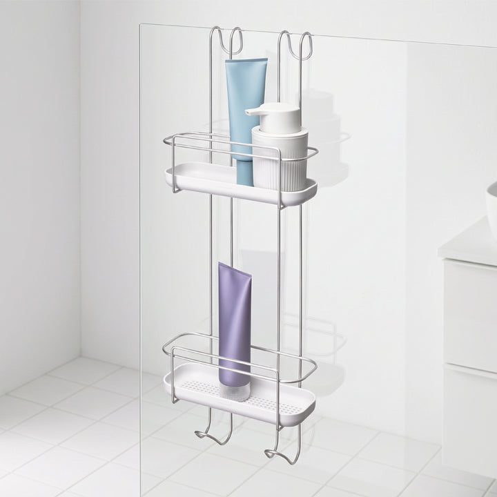 Two Tier Hook Over Shower Caddy