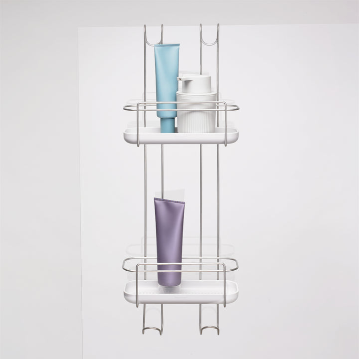 Two Tier Hook Over Shower Caddy