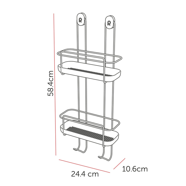 Shower Caddy - Two-Tier