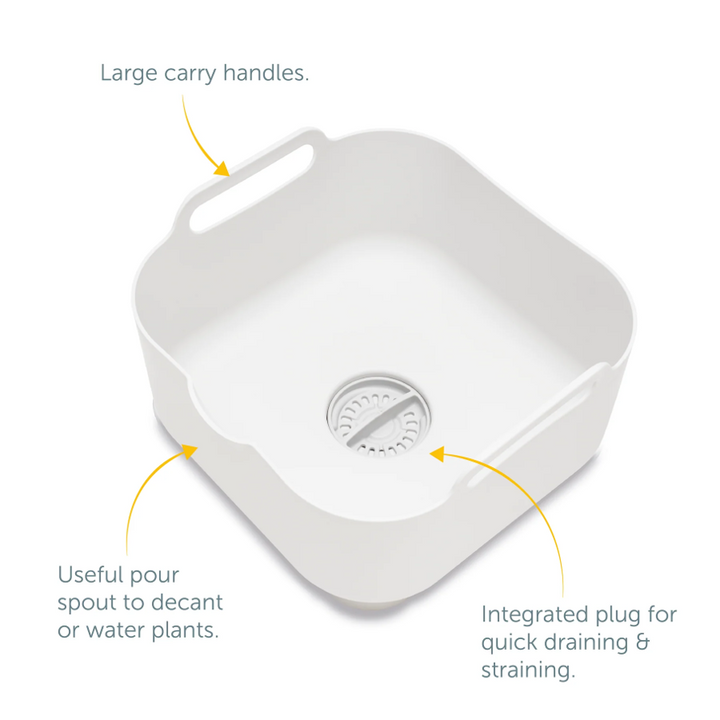 Large Draining Rack + Washing up bowl